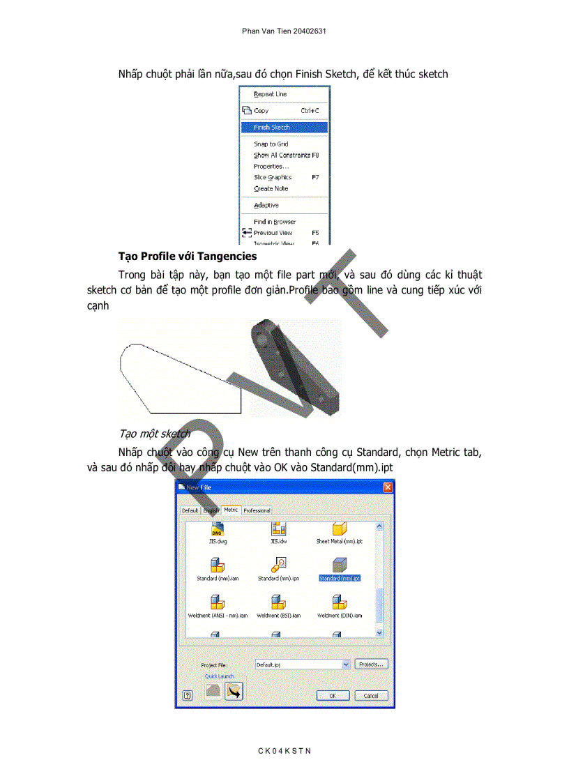 image for page Hướng dẫn sử dụng phần mềm Autodesk Inventor