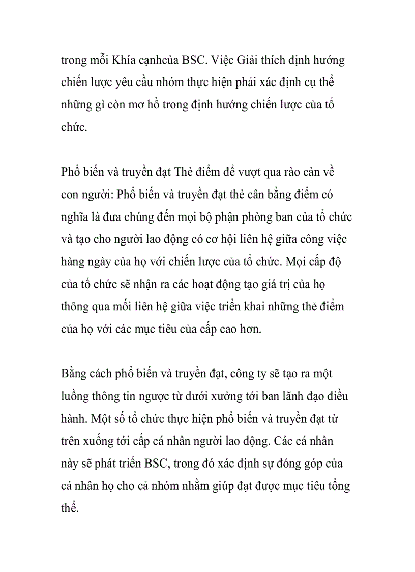 image for page Quản lý chiến lược sử dụng Blanced Scorecard