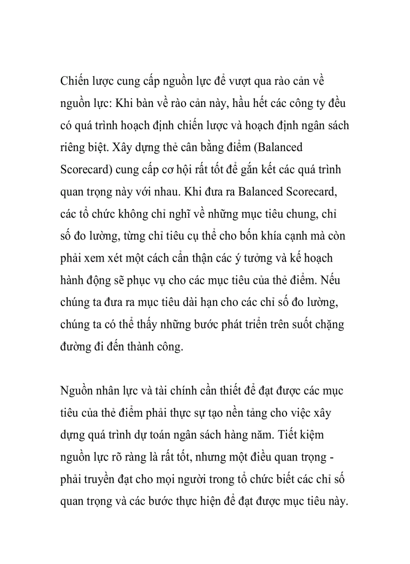 image for page Quản lý chiến lược sử dụng Blanced Scorecard