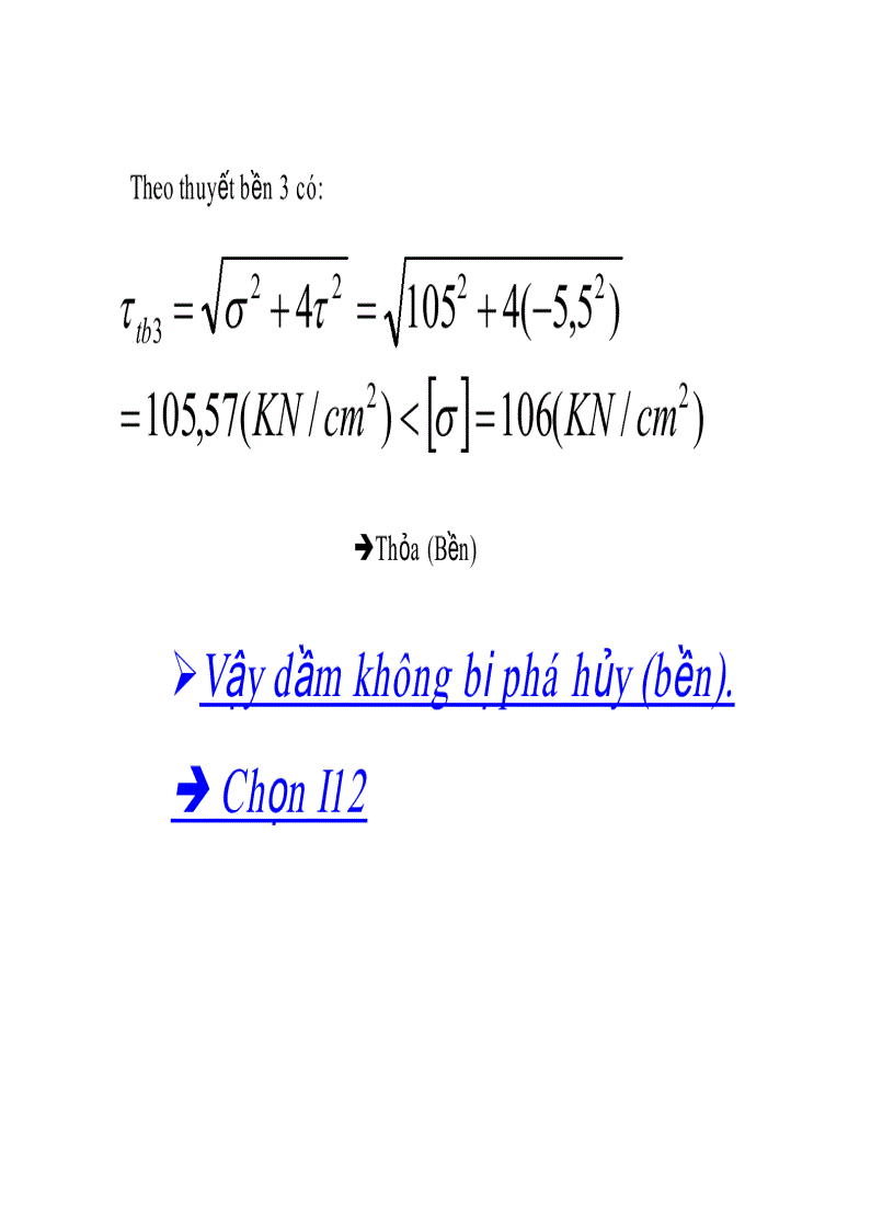 image for page Báo cáo bài tập lớn 1 2 sức bền vật liệu Giải chi tiết