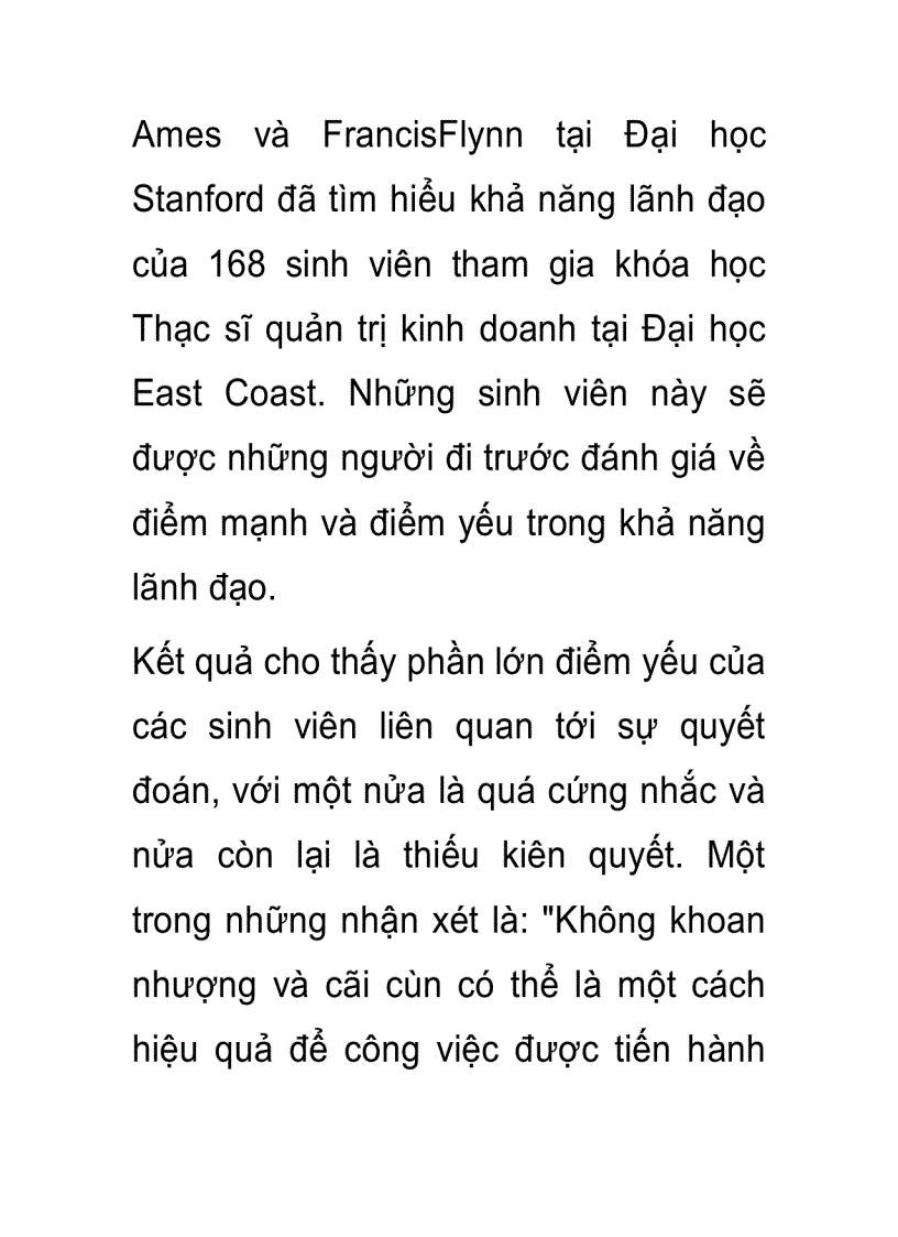 image for page Quyết đoán chìa khóa lãnh đạo thành công