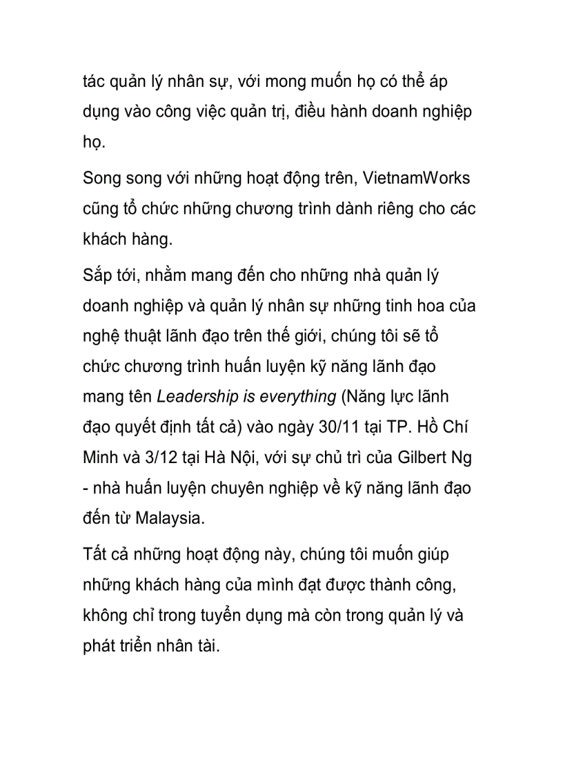 image for page Mọi sự thành bại đều do nhà lãnh đạo