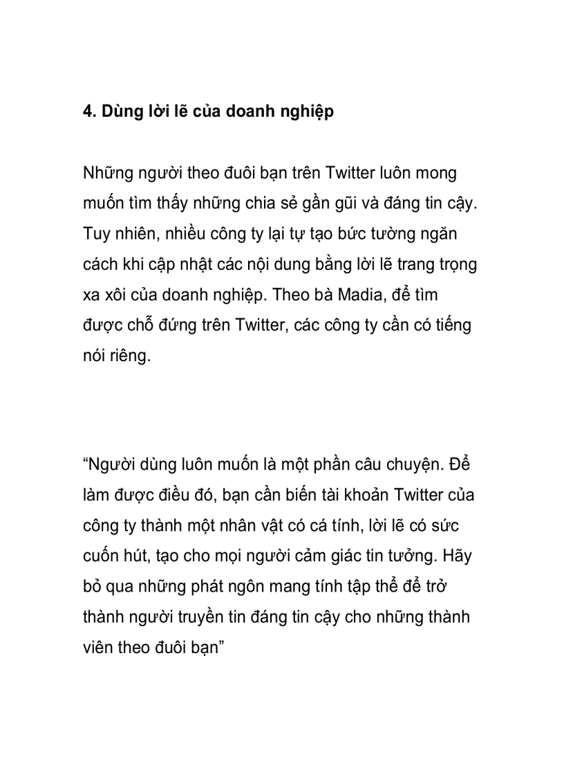 image for page Bốn sai lầm các doanh nghiệp thường mắc phải trên Twitter