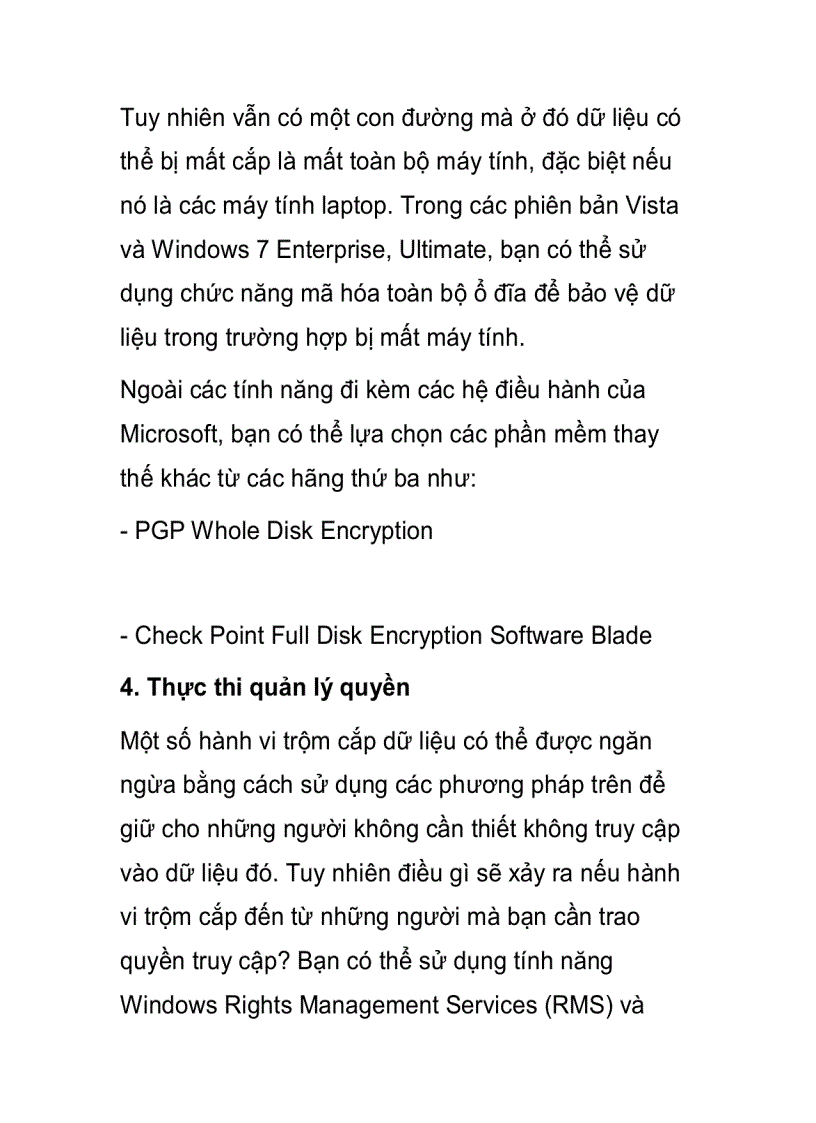 image for page 10 cách bảo vệ dữ liệu trong doanh nghiệp