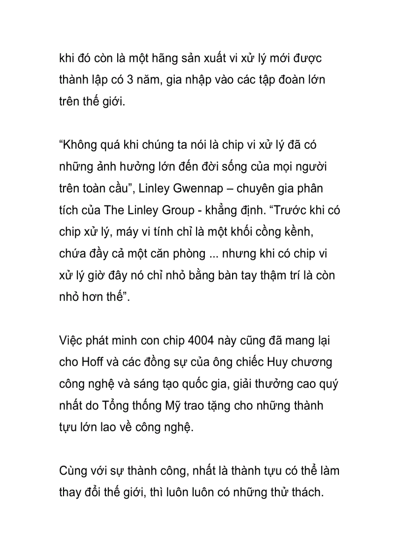 image for page Bí ẩn sự thành công của con chip Intel