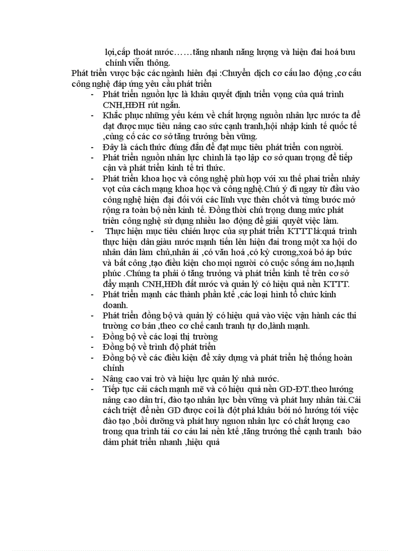 image for page Tại sao đại hội đại biểu toàn quốc lần thứ IX của Đảng xác định đẩy nhanh công nghiệp hóa hiện đại hóa nông nghiệp nông thôn Đánh giá thực trạng vấn đề này ở Việt Nam hiện nay