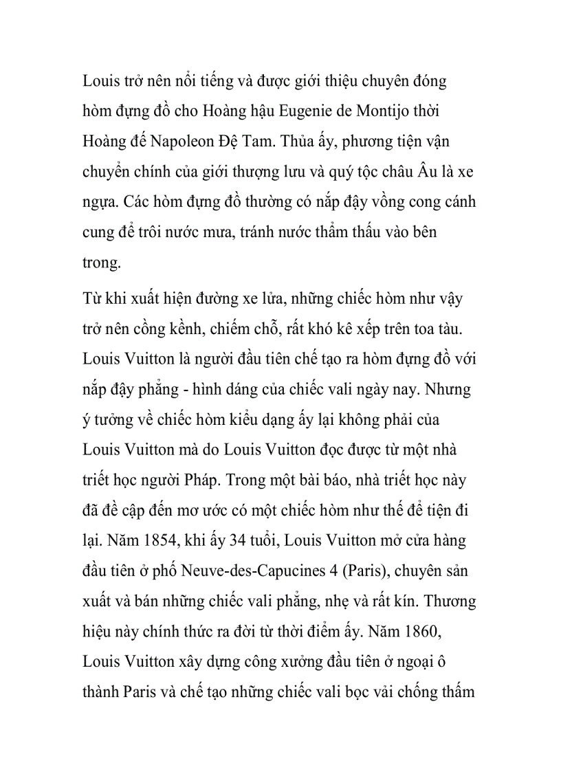 image for page Bí quyết thành công của người xa xỉ Louis Vuitton