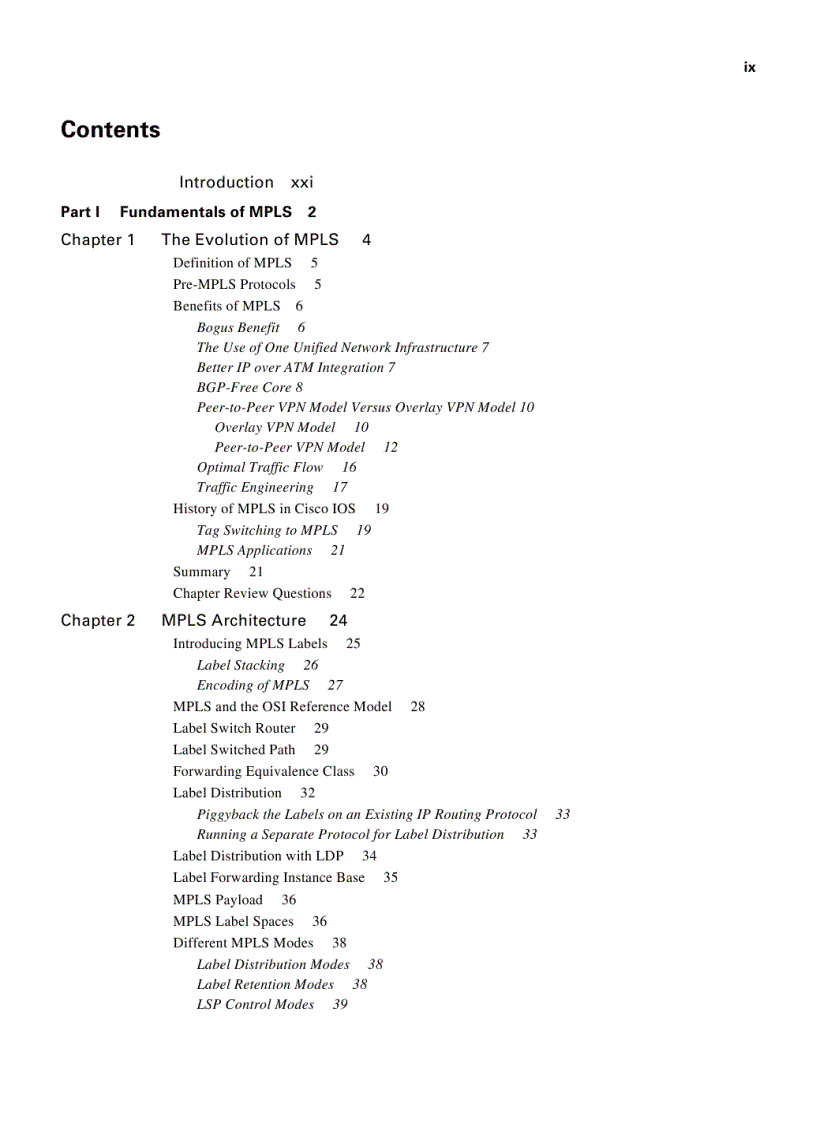 image for page MPLS fundamentals 2007