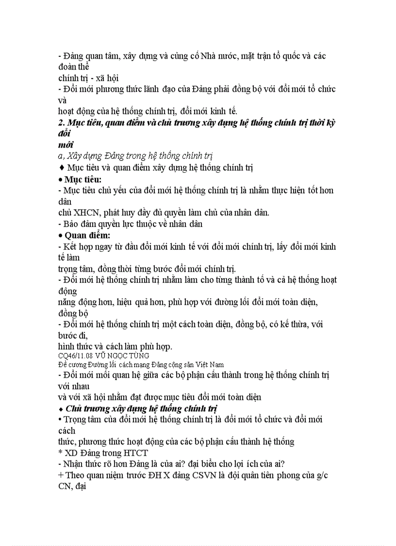 image for page Đề cương câu hỏi ôn tập Đường lối cách mạng Đảng cộng sản Việt Nam ĐẠi học thương mại