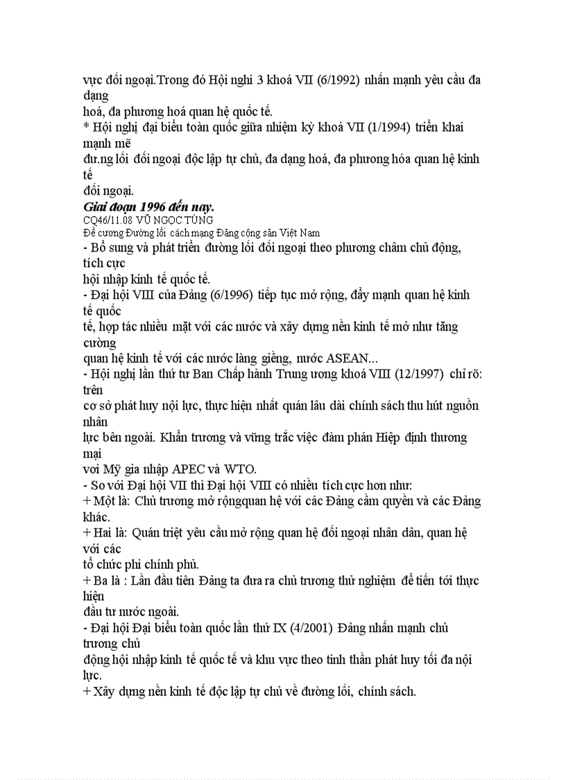 image for page Đề cương câu hỏi ôn tập Đường lối cách mạng Đảng cộng sản Việt Nam ĐẠi học thương mại