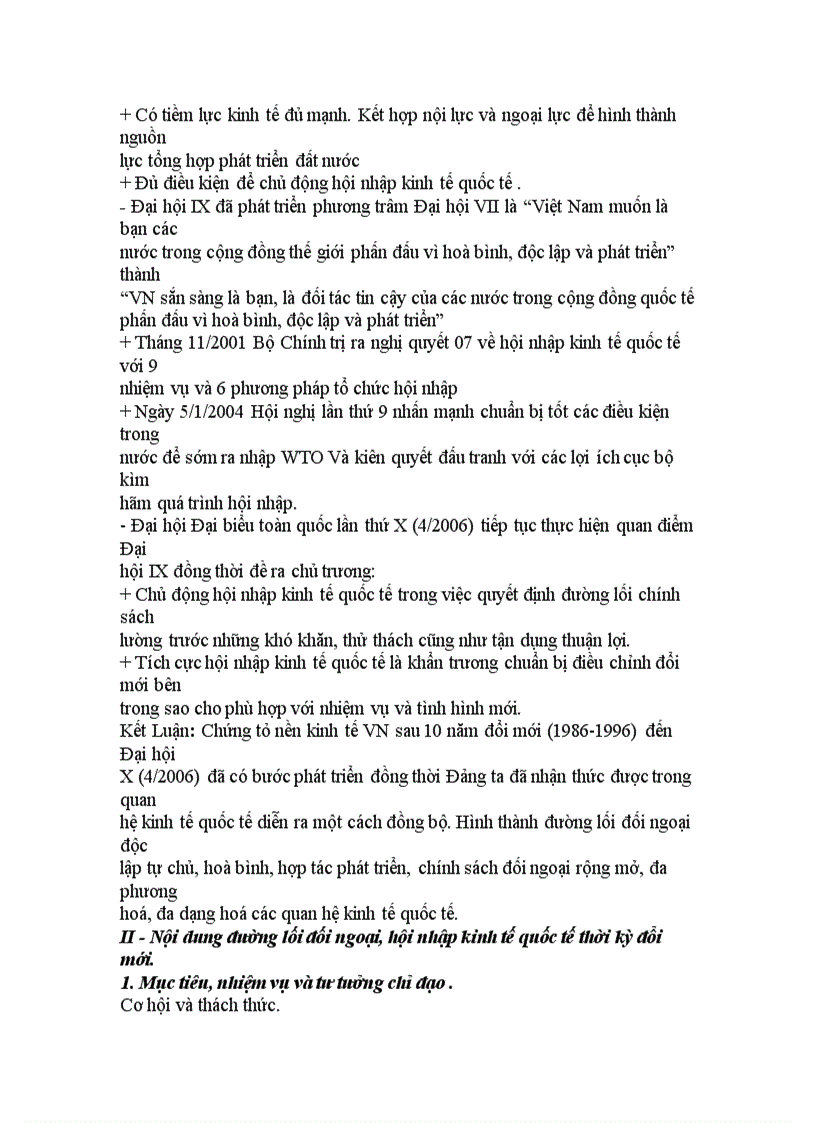 image for page Đề cương câu hỏi ôn tập Đường lối cách mạng Đảng cộng sản Việt Nam ĐẠi học thương mại