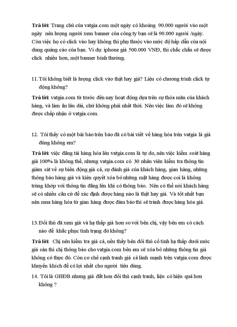 image for page Các câu hỏi của khách hàng