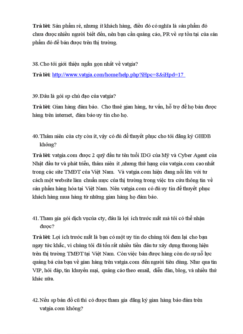 image for page Các câu hỏi của khách hàng