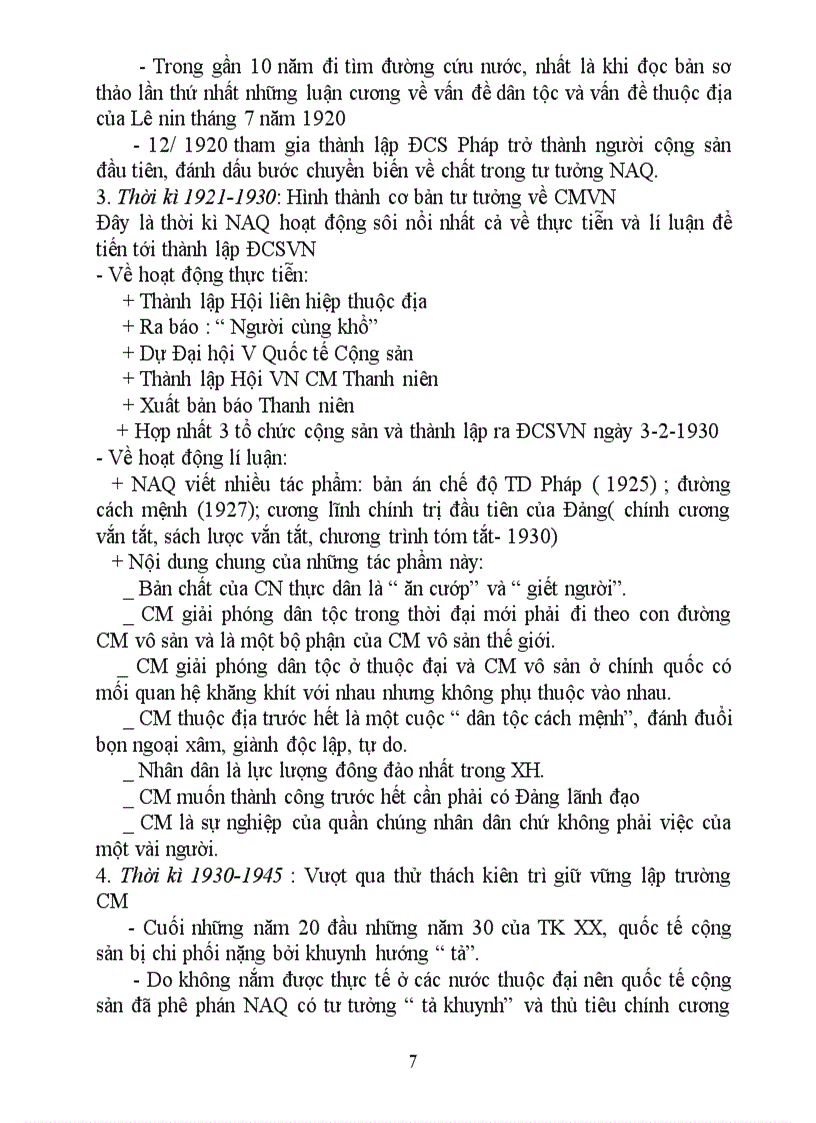 image for page Đề cương đáp án thi Tư tưởng Hồ Chí Minh đại học thương mại