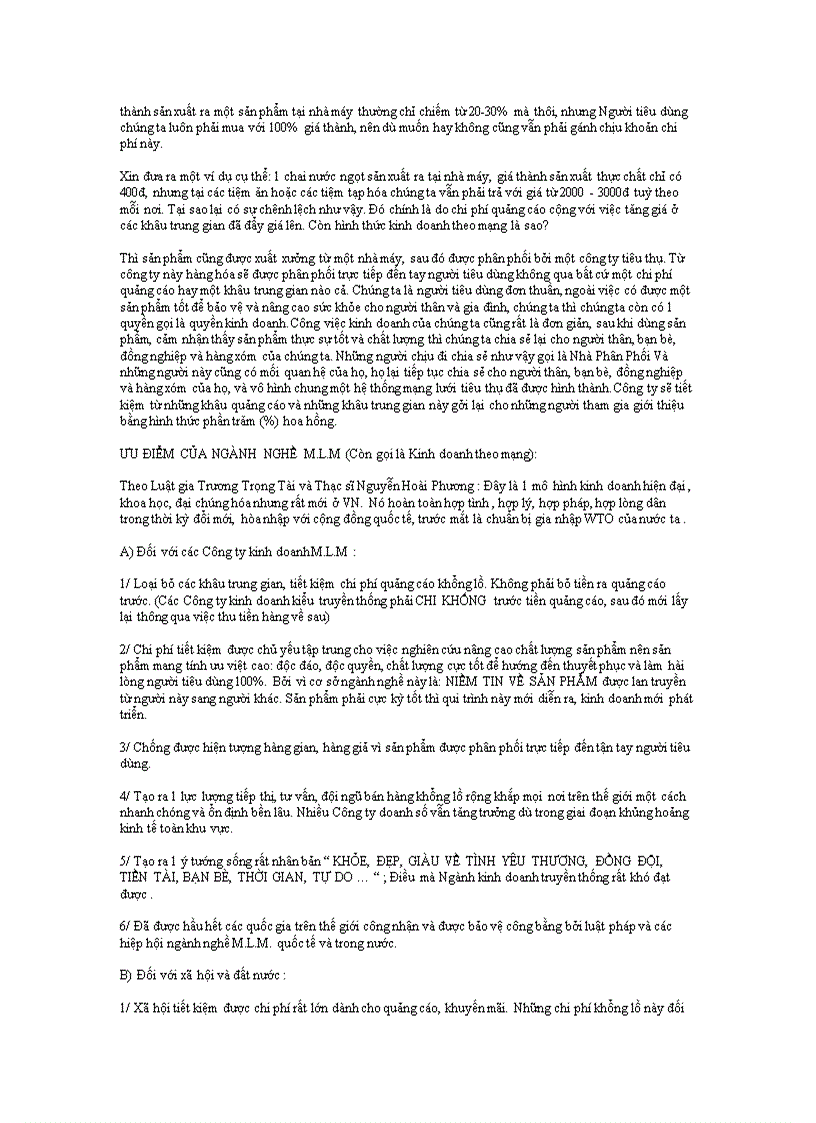 image for page Bán hàng đa cấp