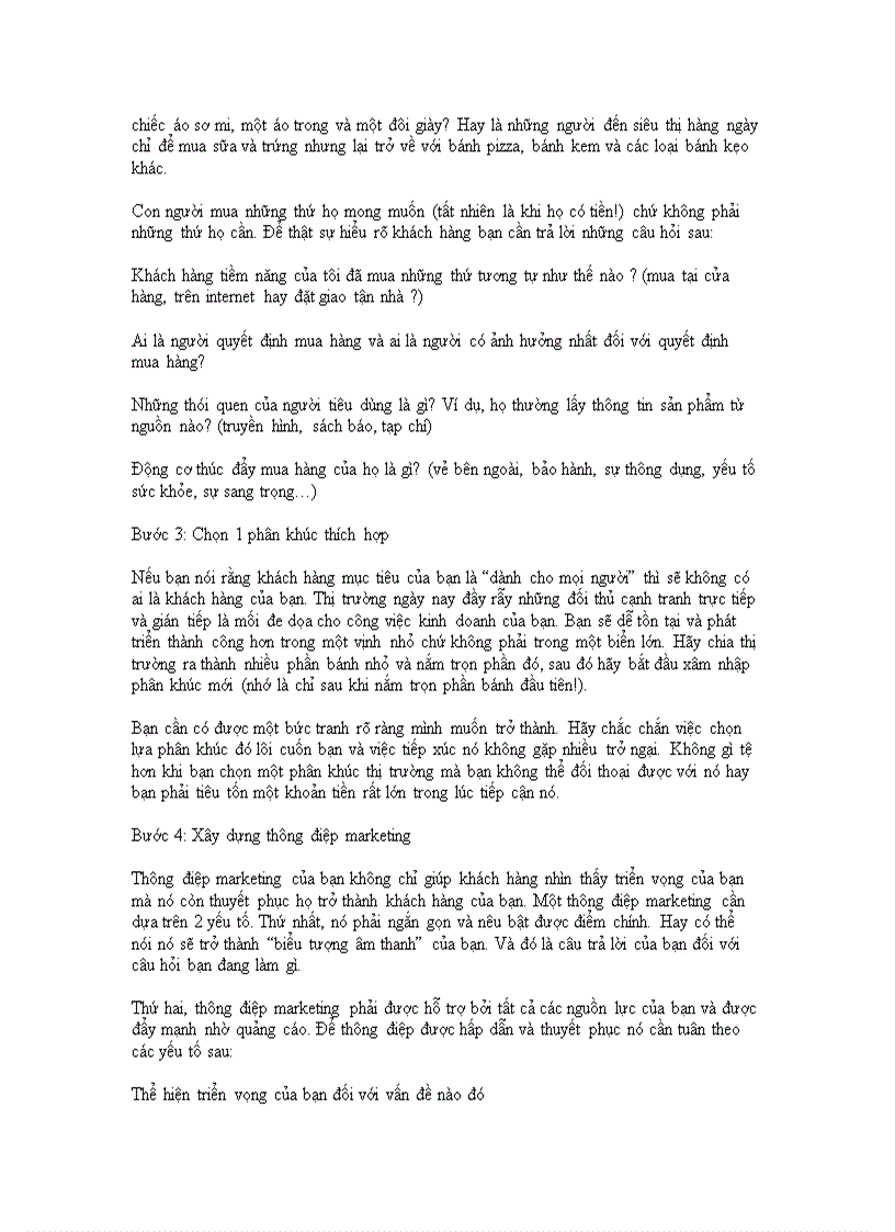 image for page Lập kế hoạch marketing chỉ trong 1 ngày