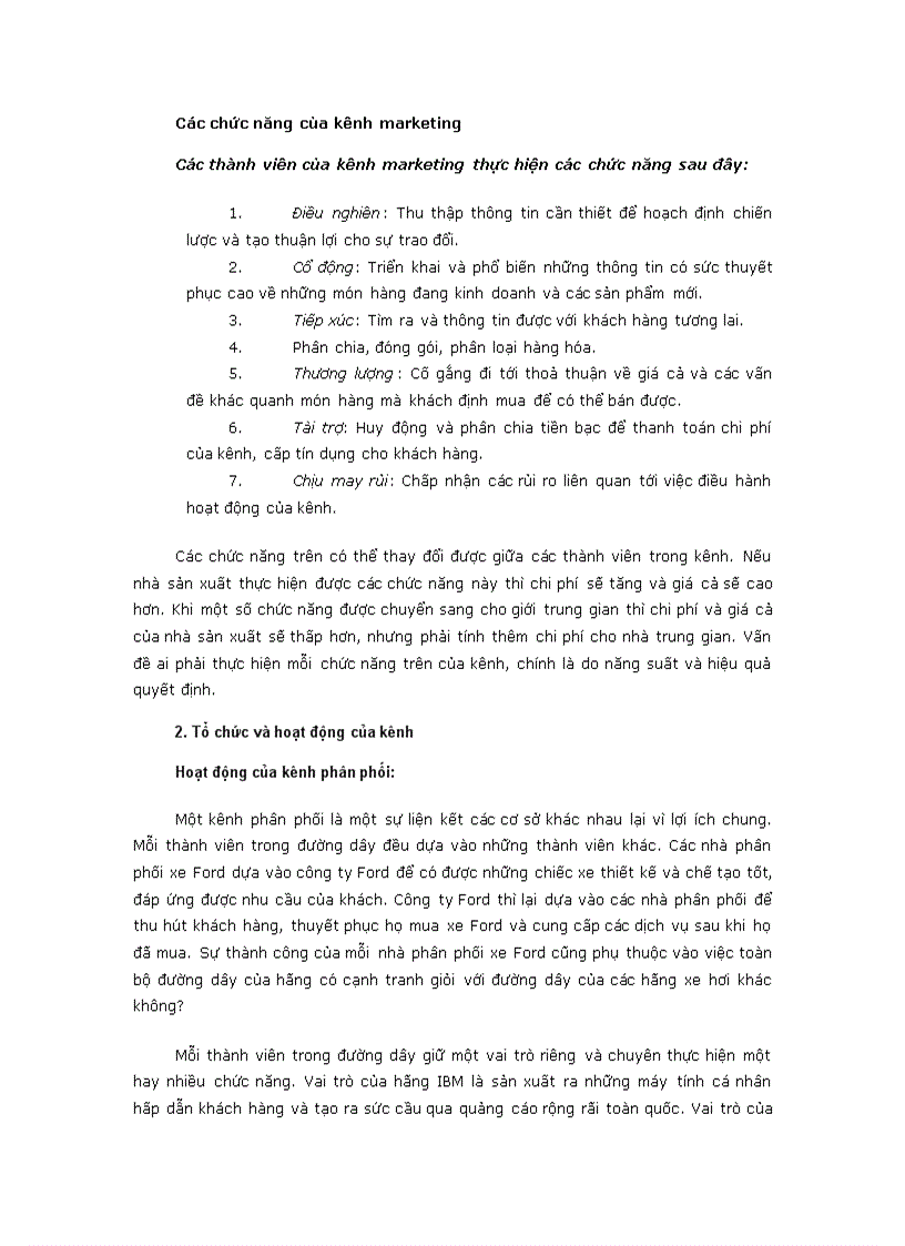 image for page Chiến lược phân phối