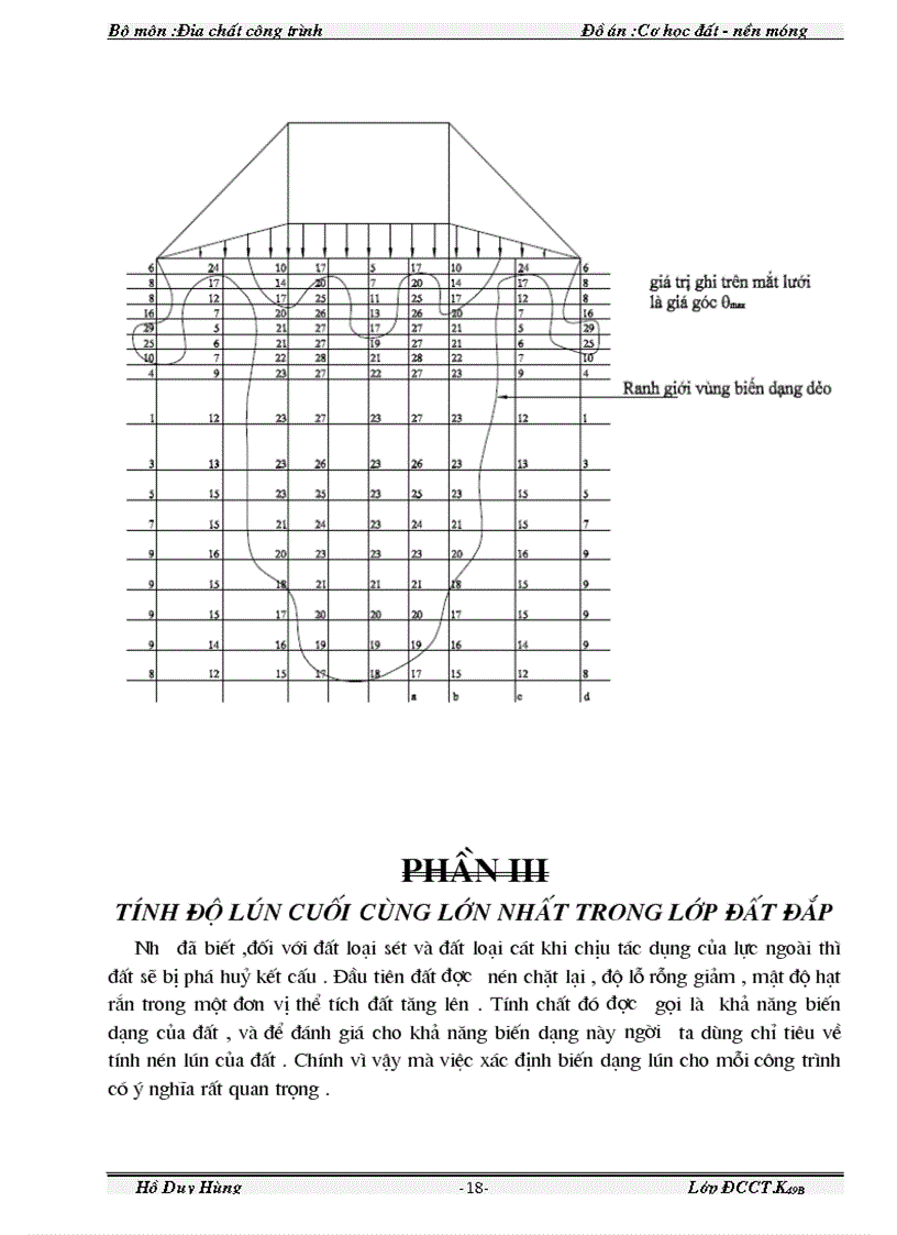 image for page Đồ án Cơ học đất nền và móng 1