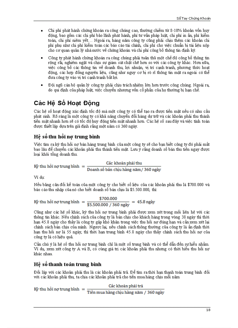 image for page Sổ tay chứng khoán cơ bản