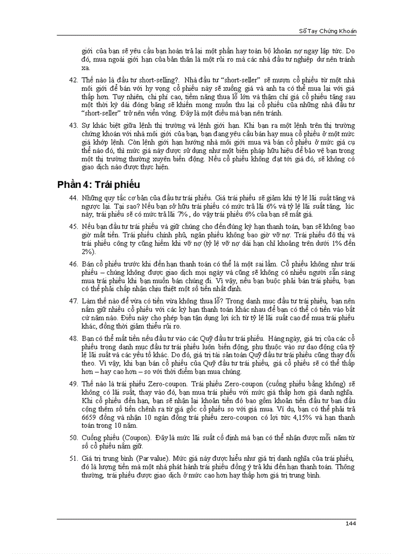 image for page Sổ tay chứng khoán cơ bản