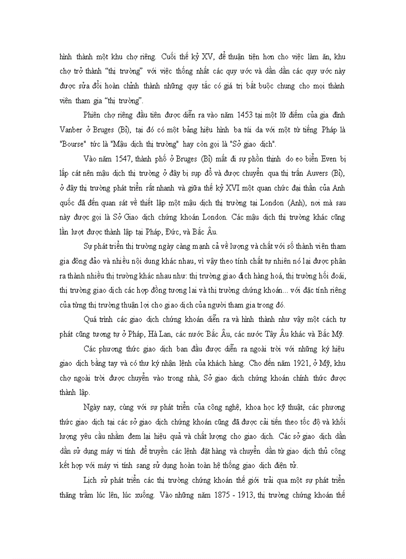 image for page Giáo Trình Những vấn đề cơ bản về chứng khoán và thị trường chứng khoán