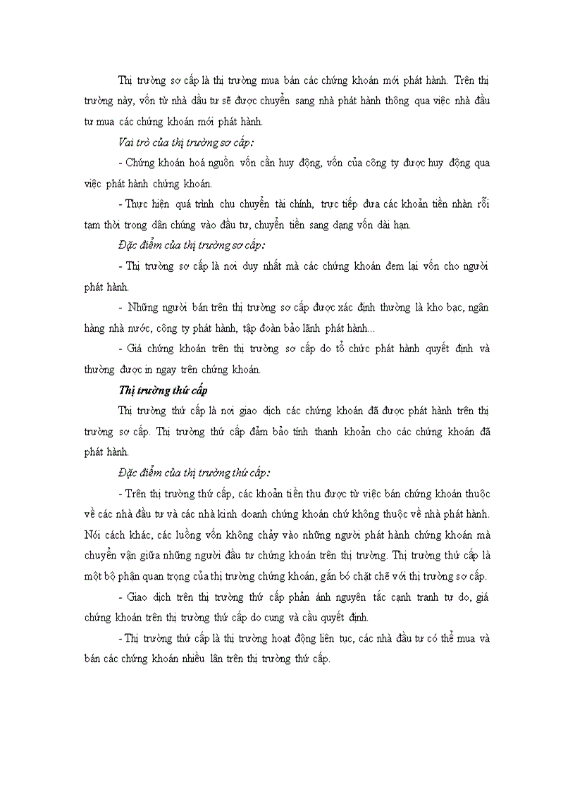 image for page Giáo Trình Những vấn đề cơ bản về chứng khoán và thị trường chứng khoán
