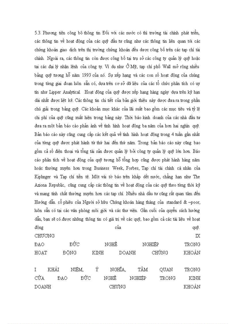 image for page Giáo Trình Những vấn đề cơ bản về chứng khoán và thị trường chứng khoán