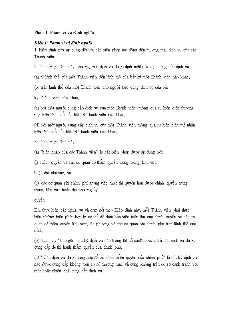 image for page Hiệp định chung về thương mại dịch vụ GATS