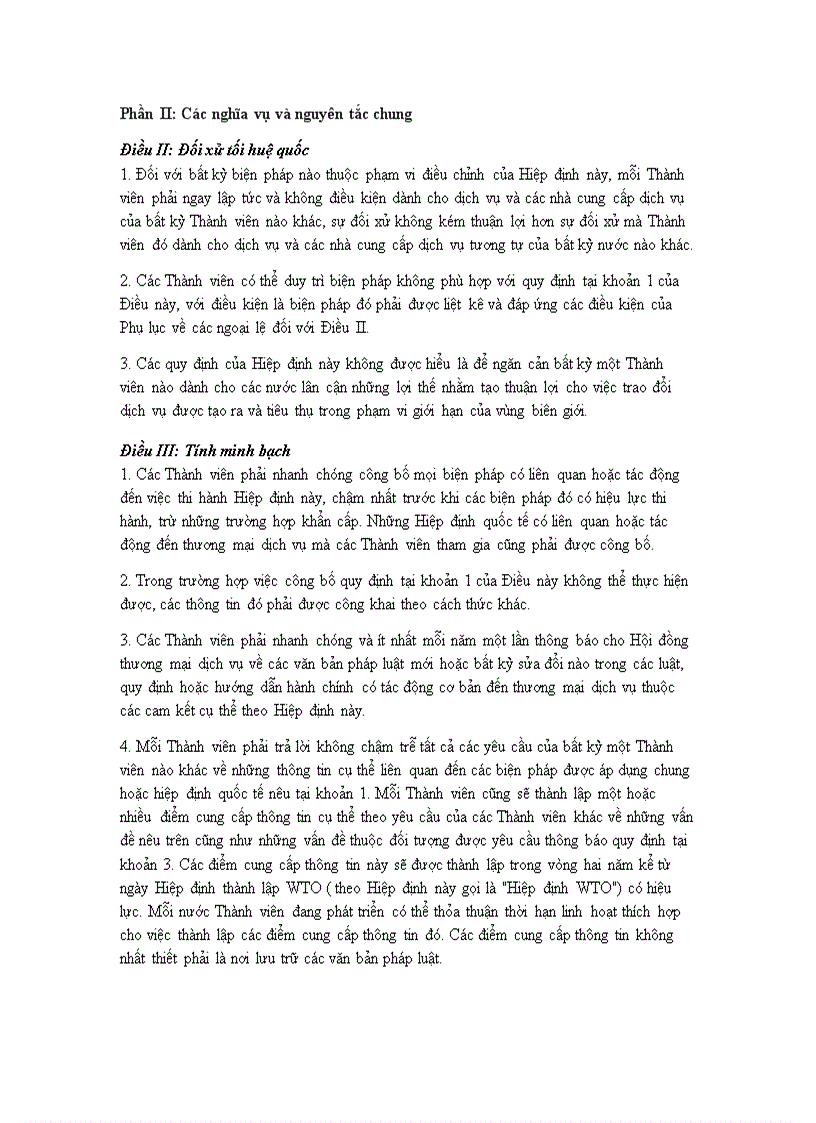 image for page Hiệp định chung về thương mại dịch vụ GATS