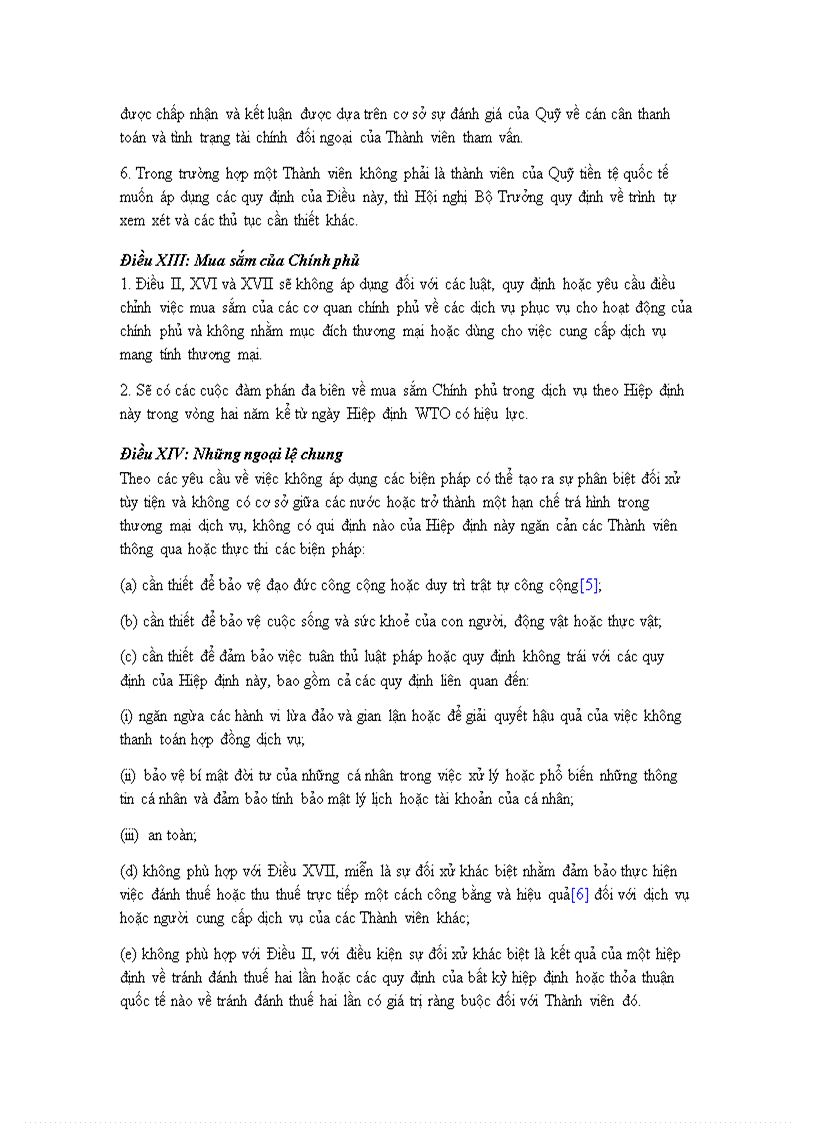 image for page Hiệp định chung về thương mại dịch vụ GATS