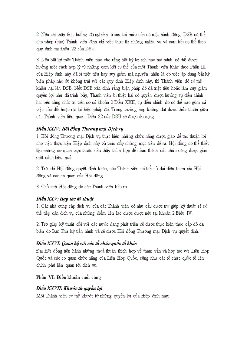 image for page Hiệp định chung về thương mại dịch vụ GATS