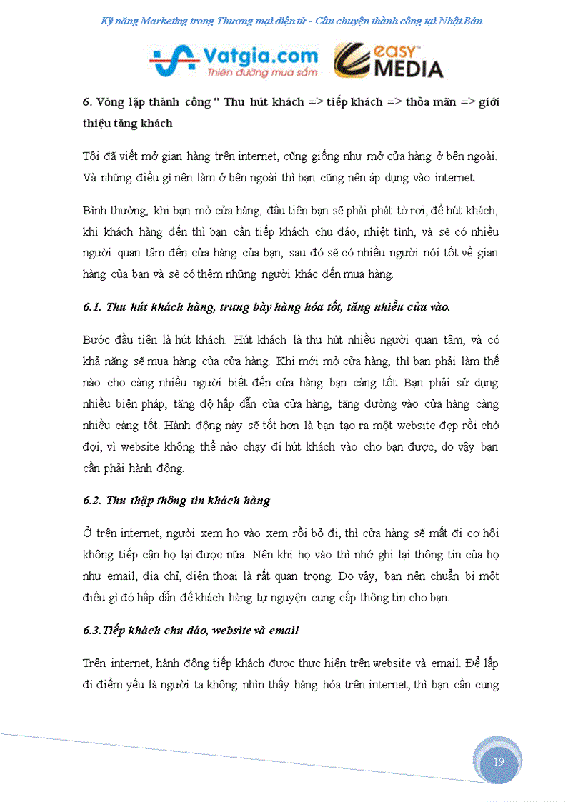 image for page Bí quyết marketing trong thương mại điện tử Câu chuyện thành công của Nhật Bản