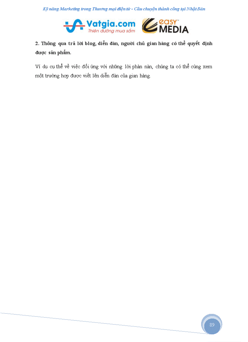 image for page Bí quyết marketing trong thương mại điện tử Câu chuyện thành công của Nhật Bản