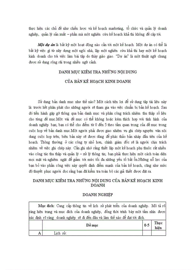 image for page Lập kế hoạch kinh doanh của doanh nghiệp