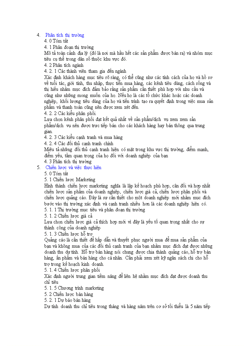 image for page Lập kế hoạch kinh doanh của doanh nghiệp