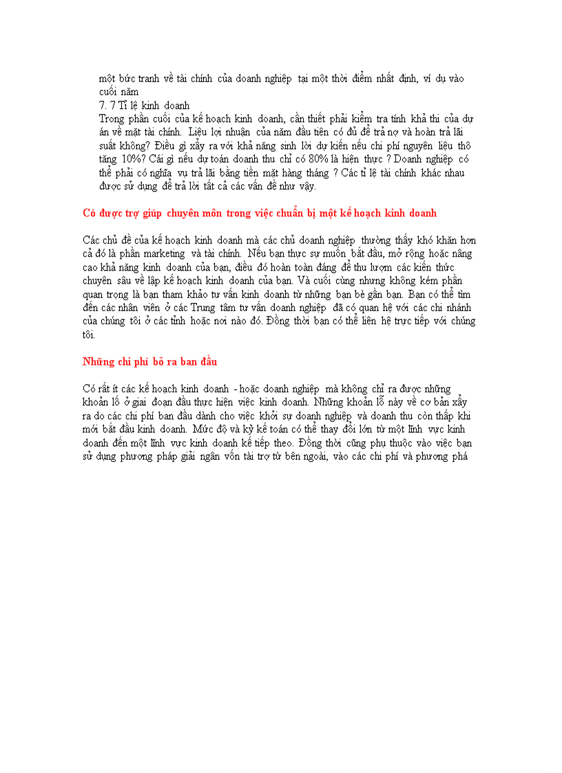 image for page Lập kế hoạch kinh doanh của doanh nghiệp