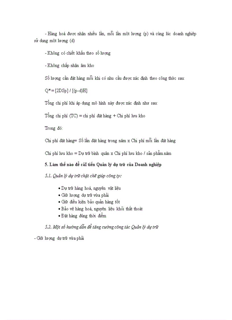 image for page Quản lý dự trữ