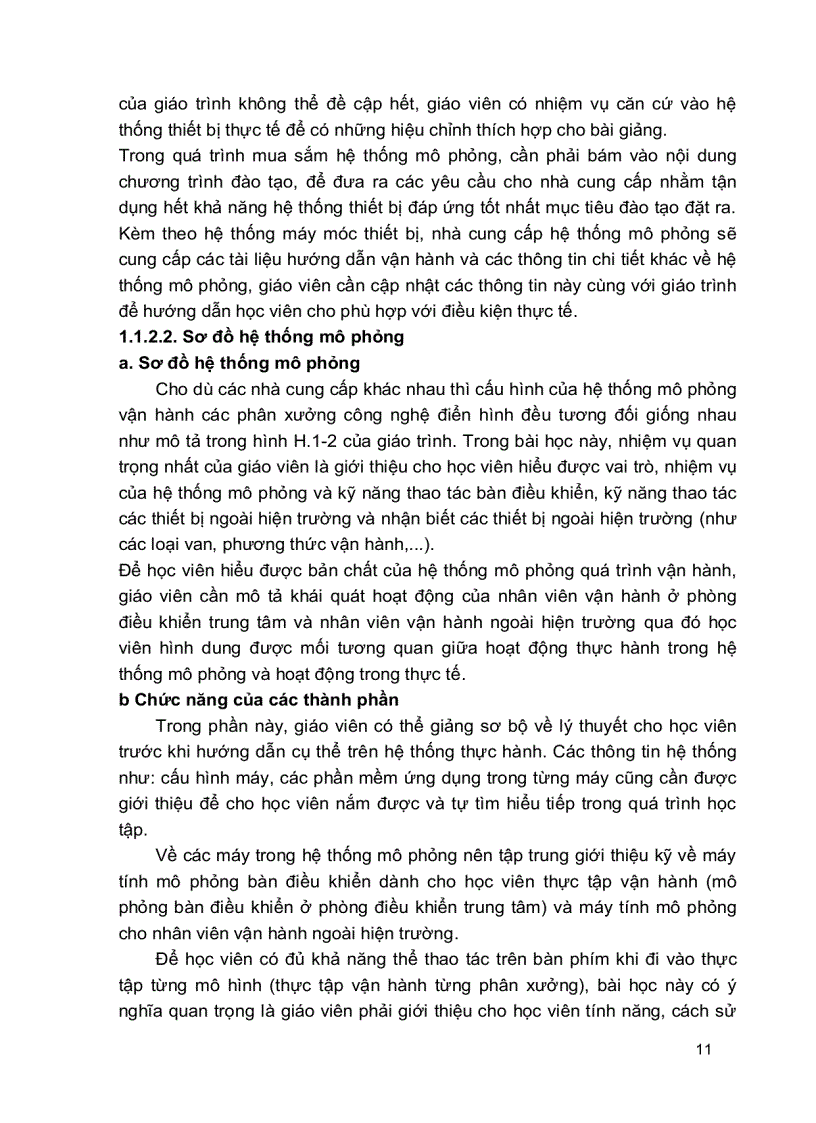 image for page Thực tập vận hành trên hệ thống mô phỏng Vận hành thiết bị hóa dầu