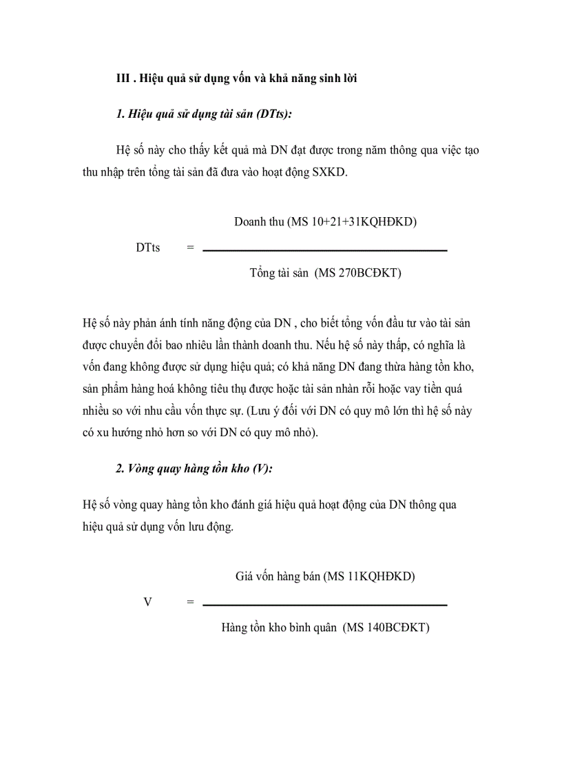 image for page Phân tích tài chính DN