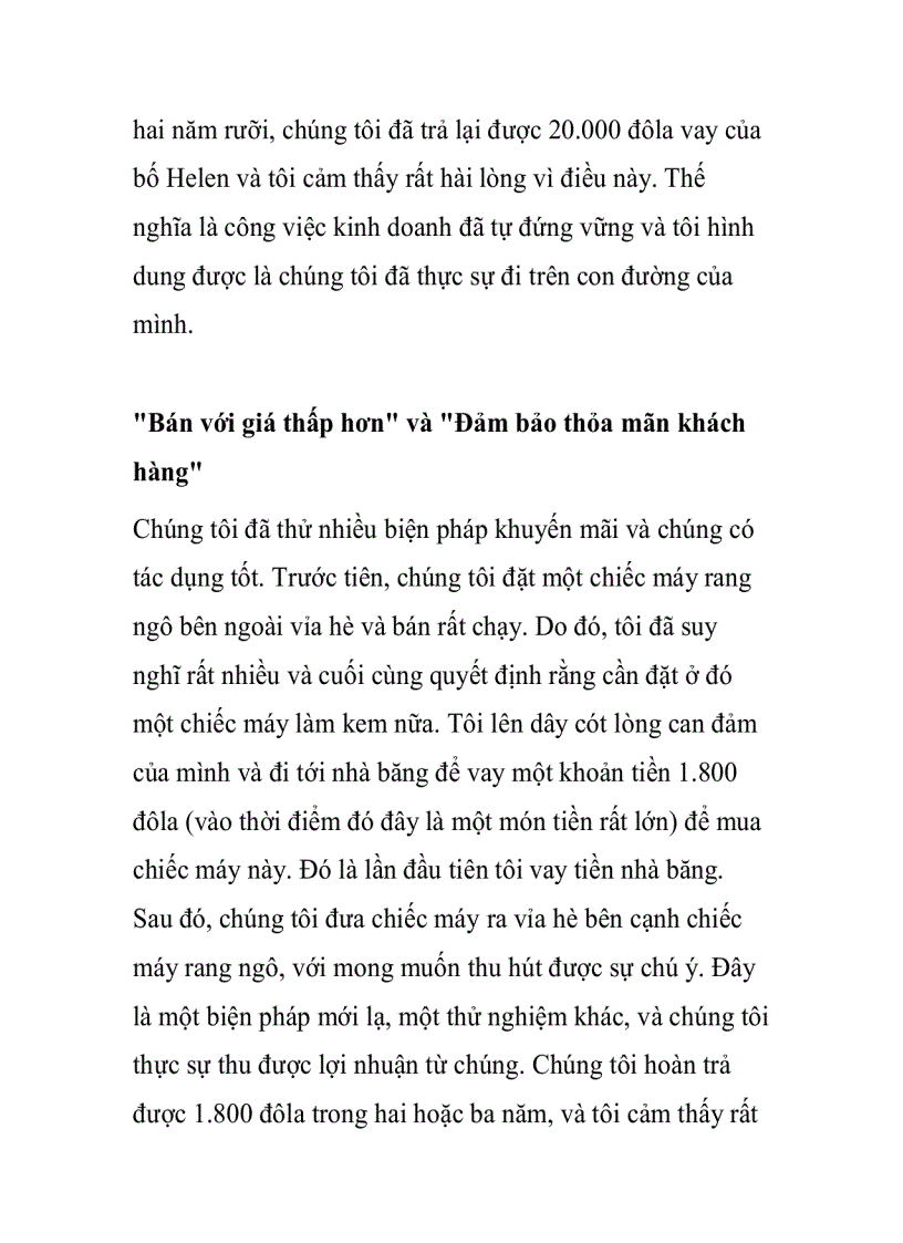 image for page Bài học đầu tiên từ việc bán đồ phụ nữ