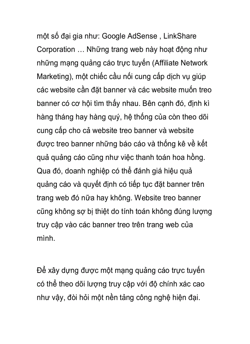 image for page Marketing liên kết Tương lai của quảng cáo điện tử