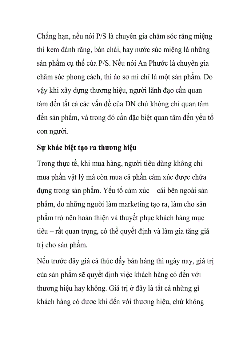 image for page Marketing cho thương hiệu hay sản phẩm