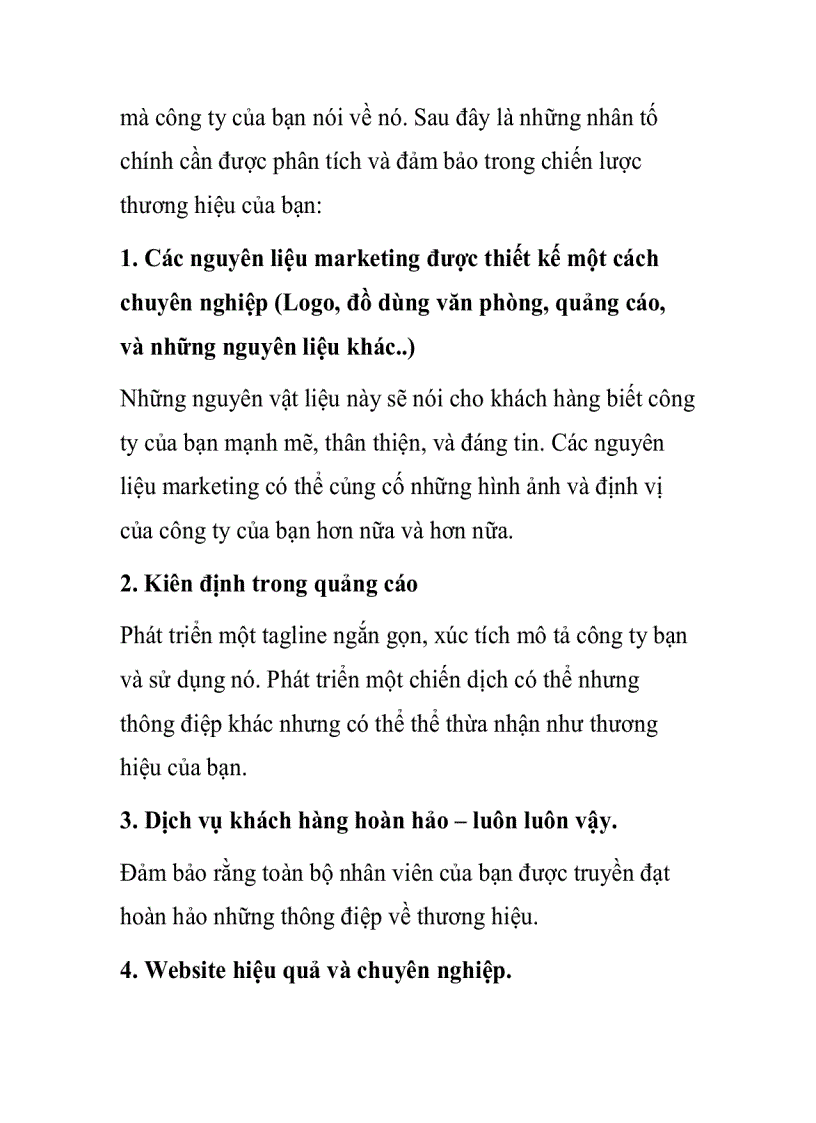 image for page Lời khuyên khi xây dựng thương hiệu