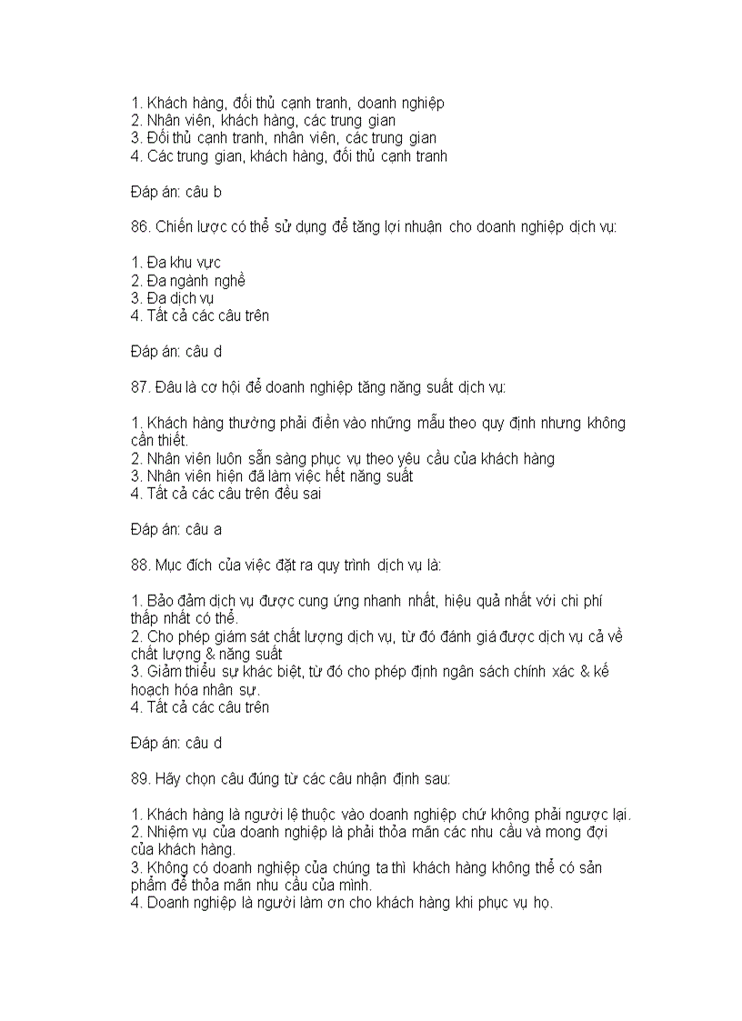 image for page Đề thi trắc nghiệm quản trị Marketing có đáp án 100 câu