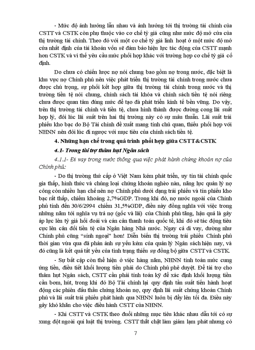 image for page Tăng cường hiệu quả phối hợp giữa chính sách tiền tệ và chính sách tài khoá ở Việt Nam