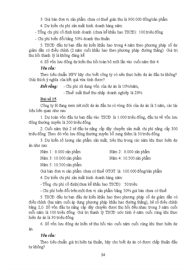 image for page Tài chính và quản lý tài chính nâng cao