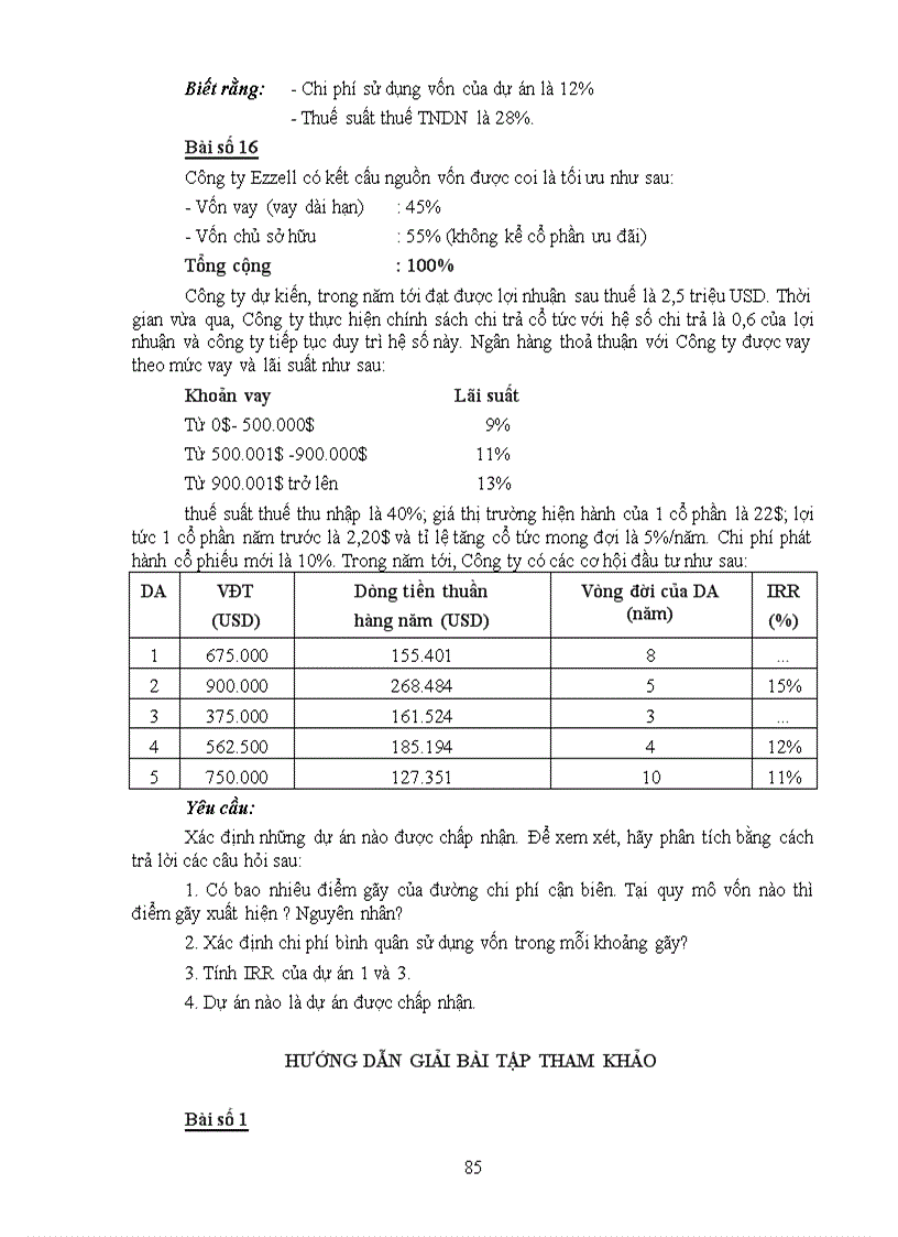 image for page Tài chính và quản lý tài chính nâng cao
