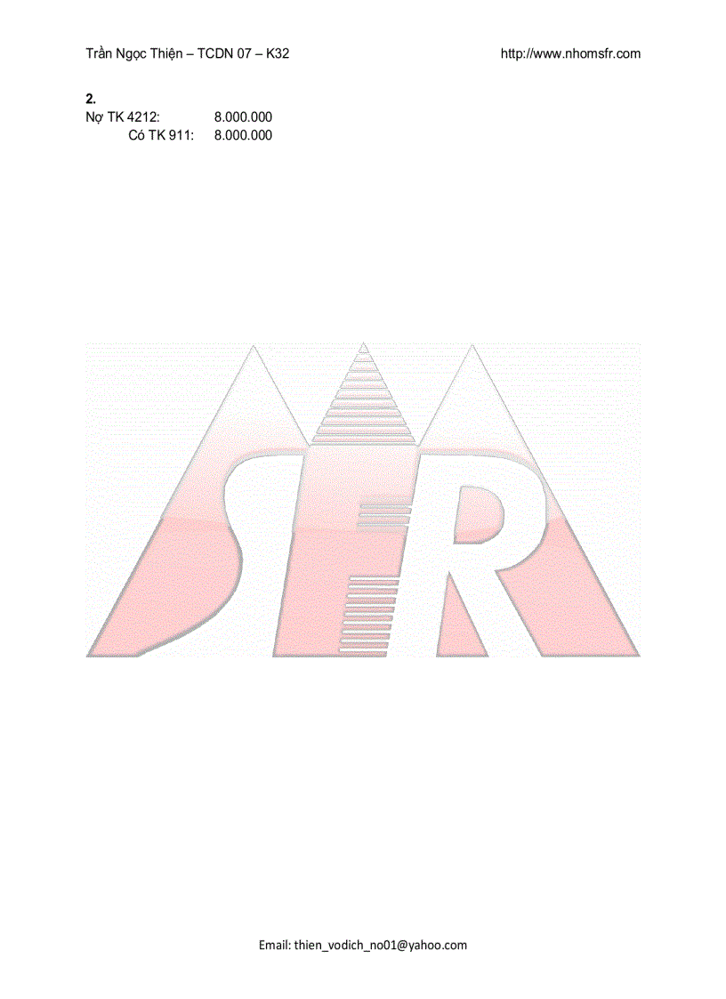 image for page Bài tập và bài giải Kế toán tài chính 2