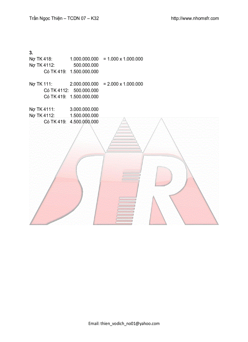 image for page Bài tập và bài giải Kế toán tài chính 2