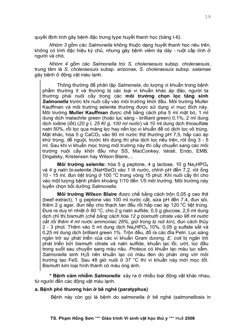 image for page Giáo trình vi sinh vật học thú y